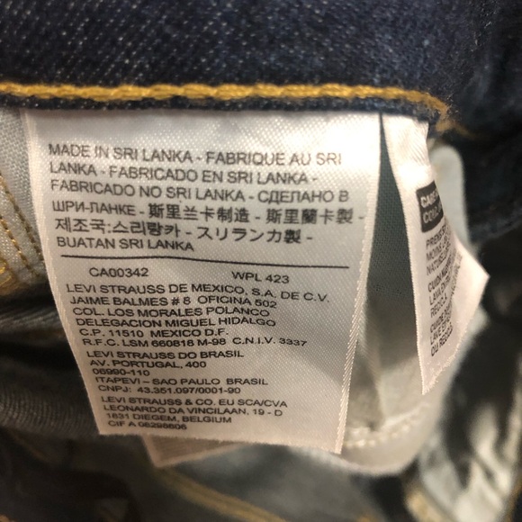 NWOT True Religion Women's  Demi Curve Mid Rise Straight Blue Jeans. Size 25 - Picture 8 of 12